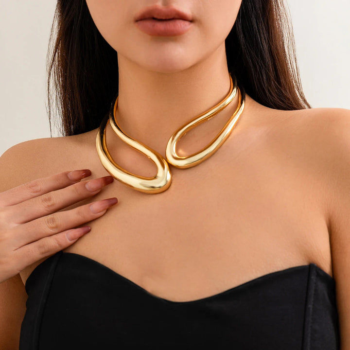 Arvella Minimalist Drop Necklace