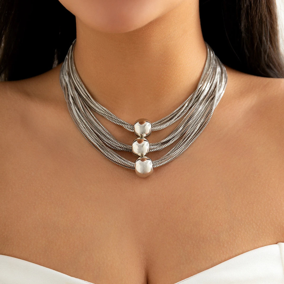 Nocturne Ball Drape Necklace