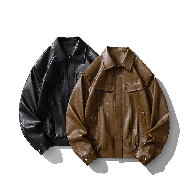 Cyclone Leather Moto Jacket