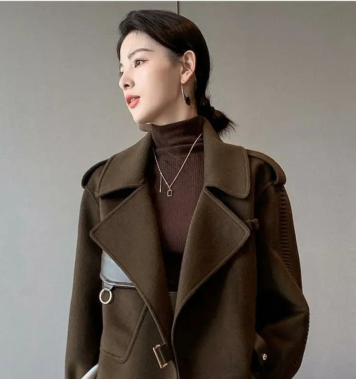 Mimi Avant-Garde Wool Coat