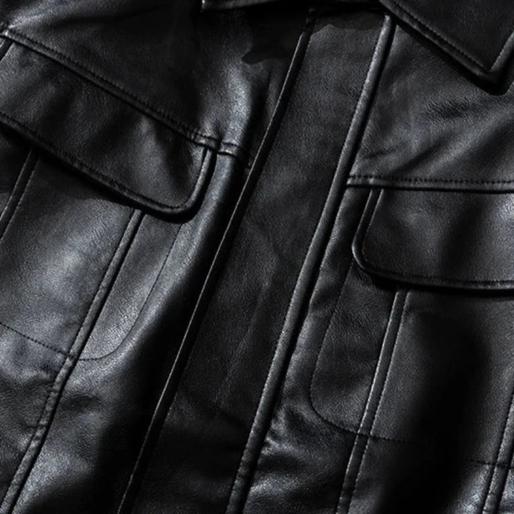 Cyclone Leather Moto Jacket