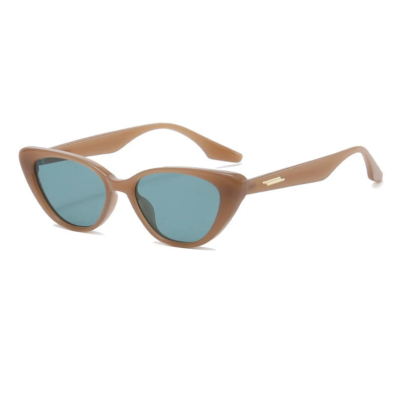 Mavina Angular Cat-Eye Sunglasses