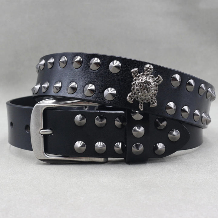 Mercer Studded Leather Belt
