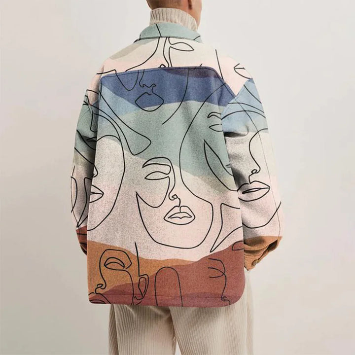 Acadia Heavyweight Abstract Jacket