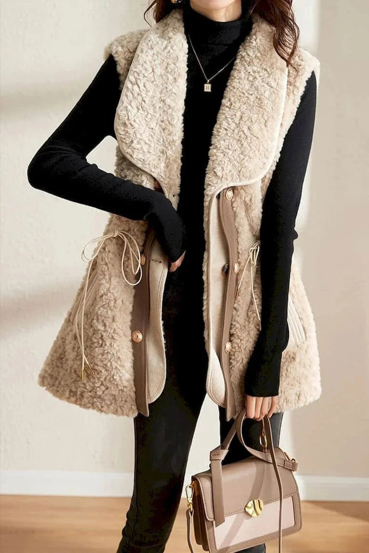 Alexis Plush Wool Vest