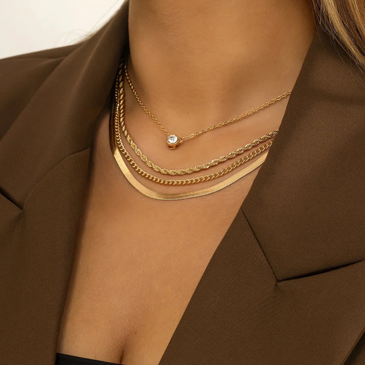 Renata Signature Layered Necklace