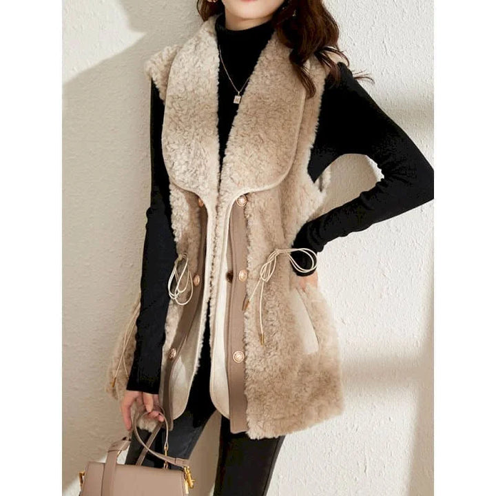 Alexis Plush Wool Vest