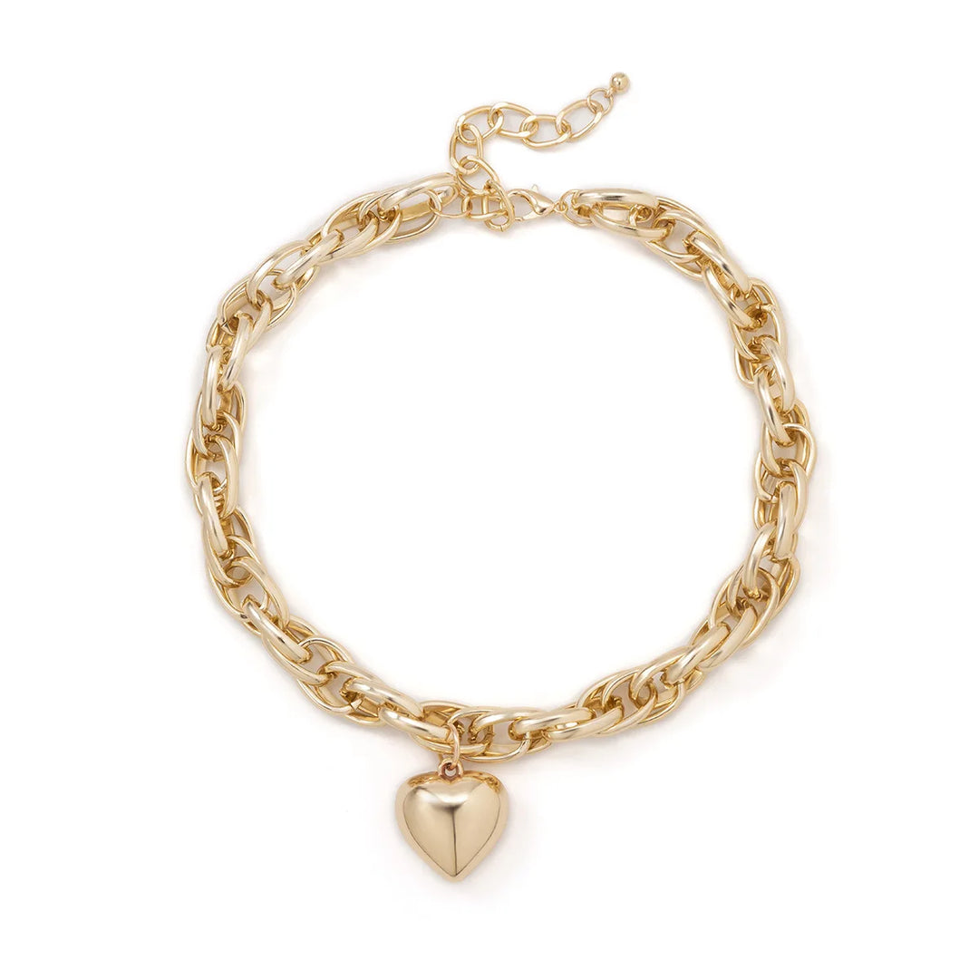 Ravena Bold-Heart Necklace