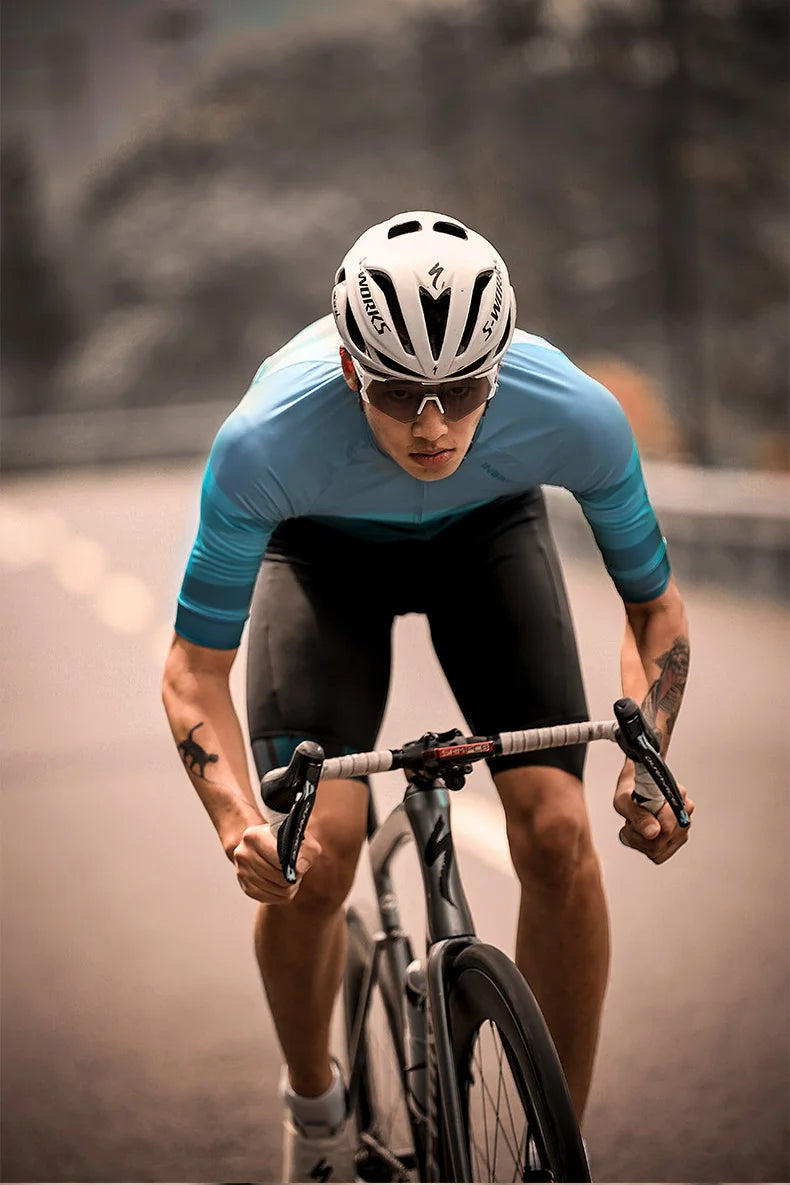 Reflective Aero Cycling Sunglasses