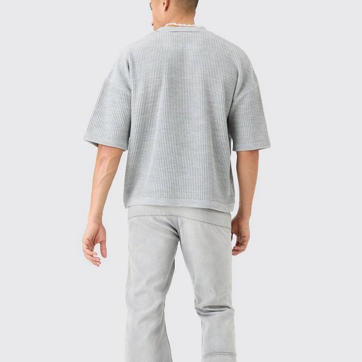Calloway Waffle Weave Polo Shirt