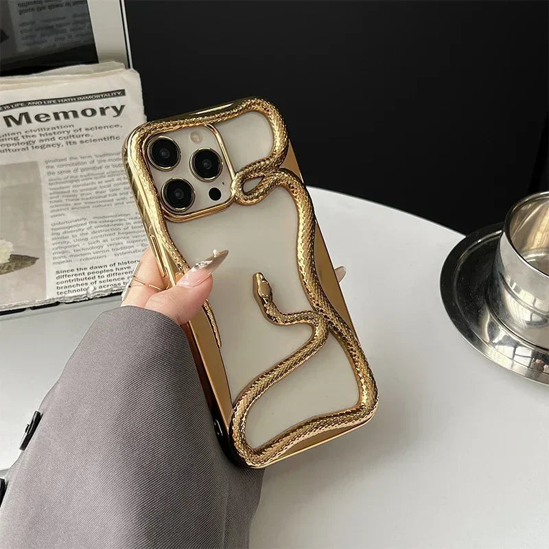 Orion Snake Plated Phone Case