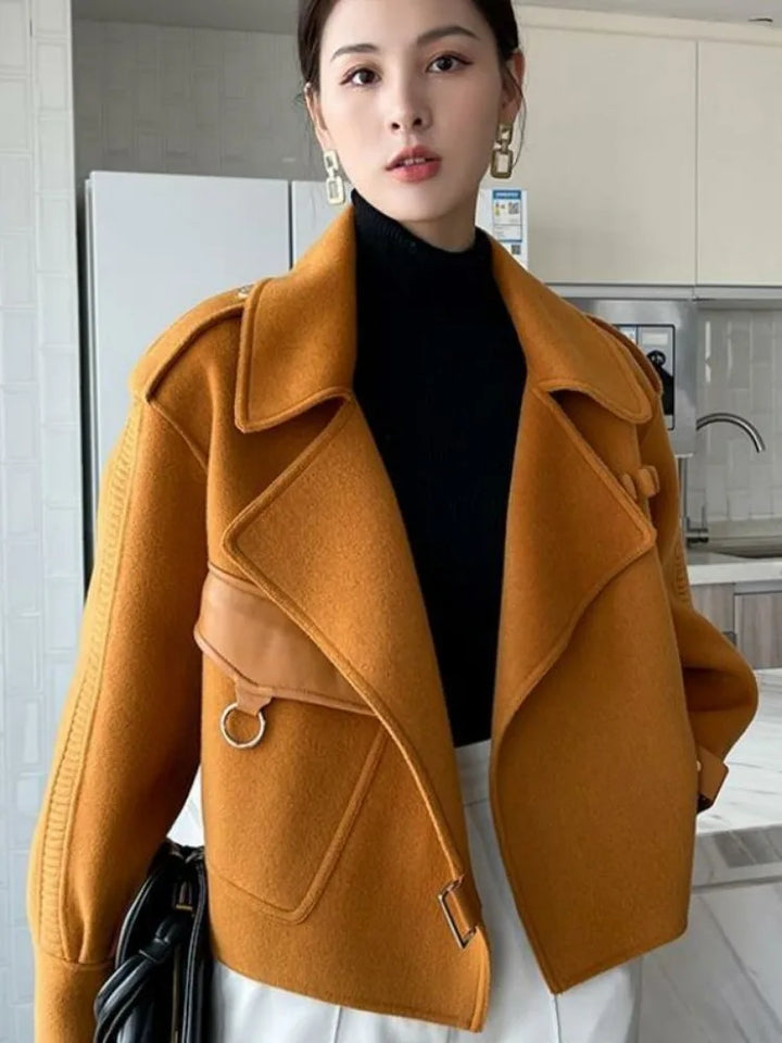 Mimi Avant-Garde Wool Coat