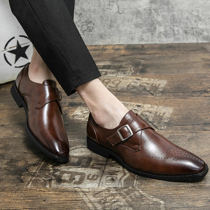 Marcello Polished Leather Loafers