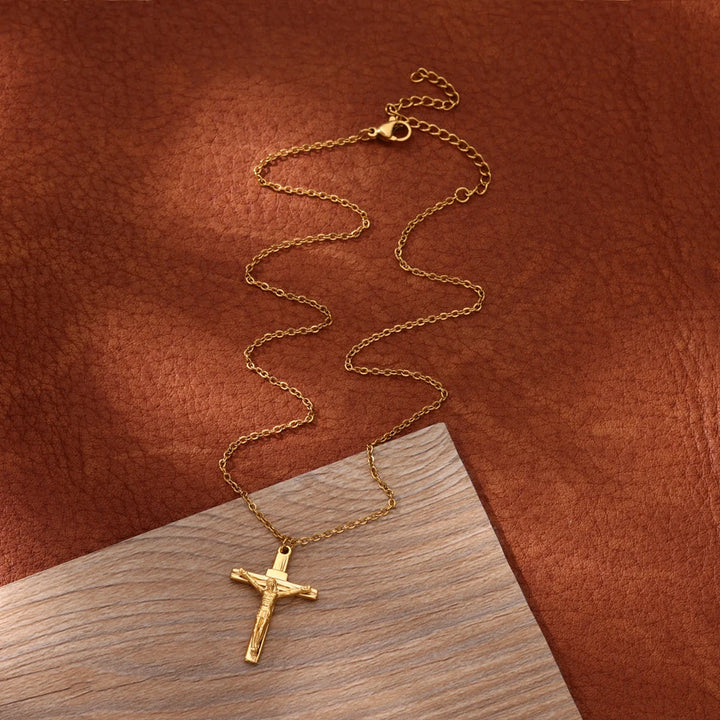 Lucentis Crucifix Necklace
