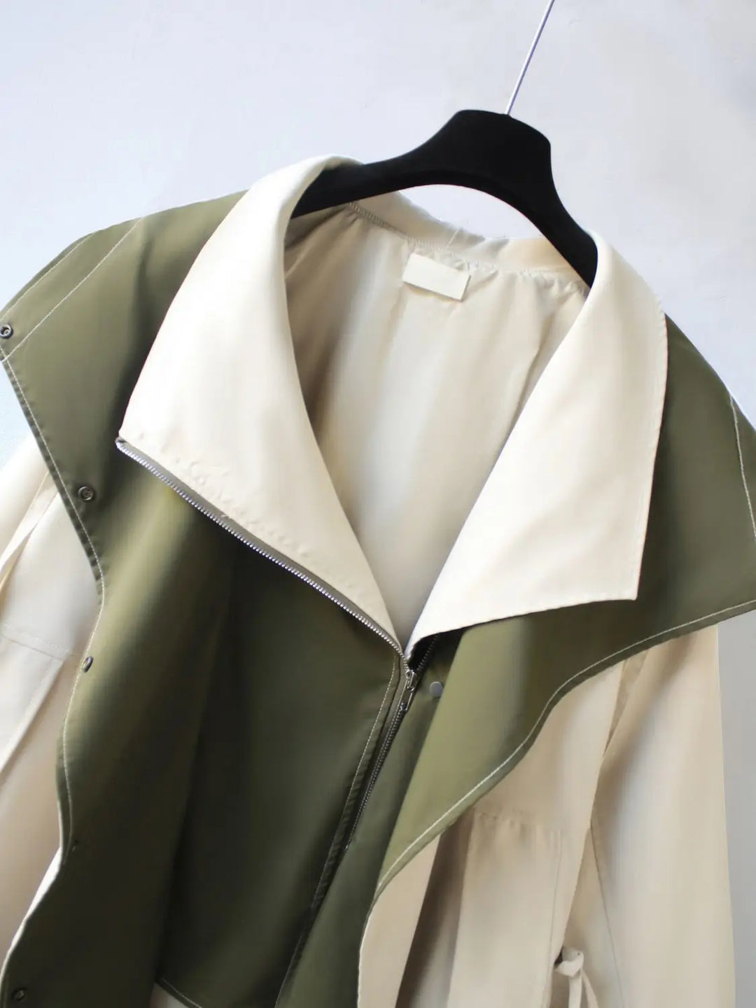 Everly Layered Panel Windbreaker