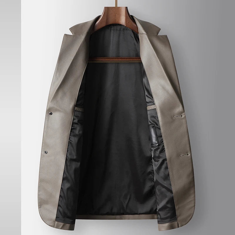 Sawyer Lane Leather Blazer