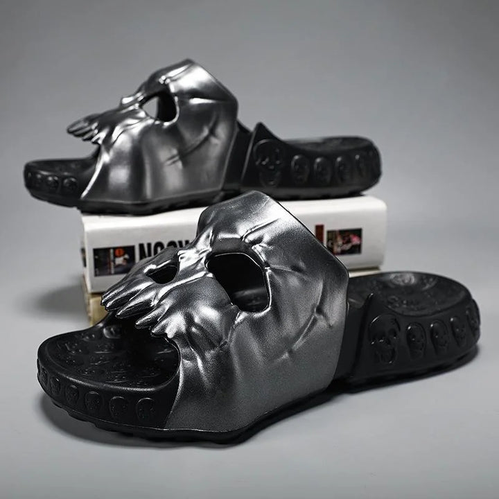 Metallic Marauder Sandals