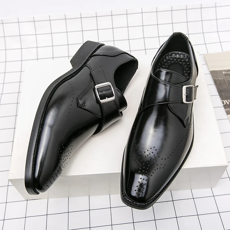 Marcello Polished Leather Loafers