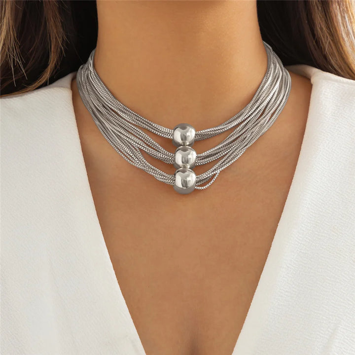 Nocturne Ball Drape Necklace