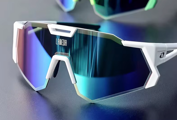 Reflective Aero Cycling Sunglasses