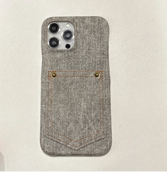 Indigo Denim iPhone Case