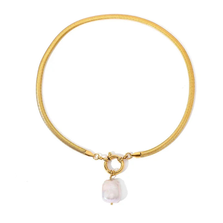 Elysian Baroque Pearl Necklace