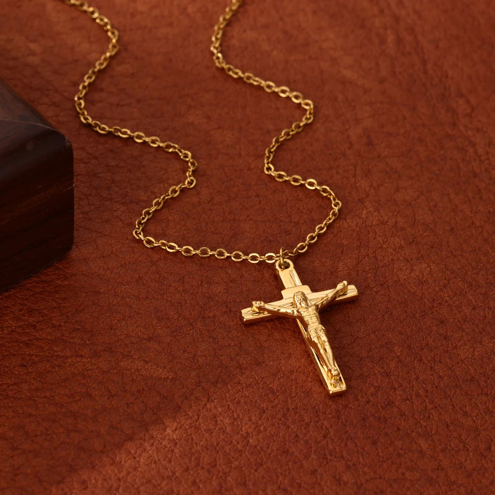 Lucentis Crucifix Necklace