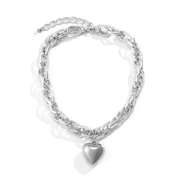 Ravena Bold-Heart Necklace