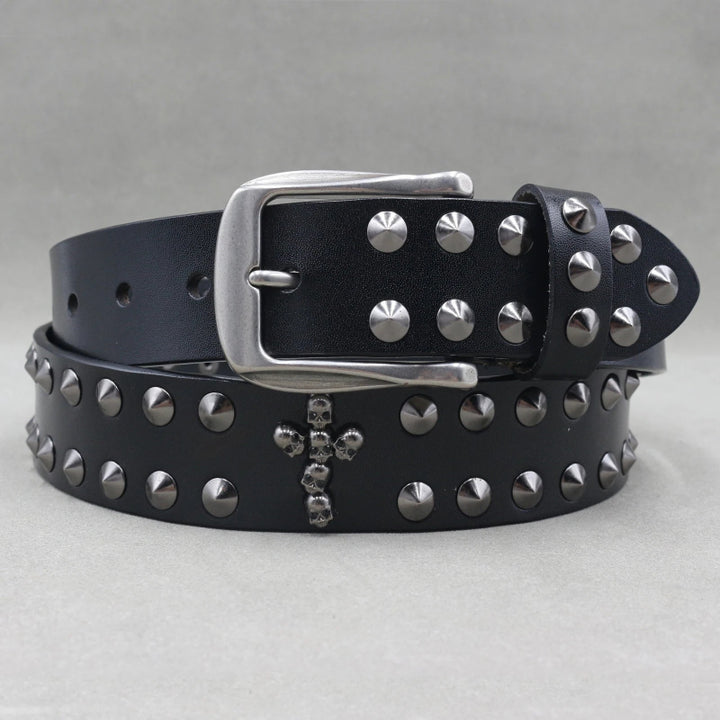 Mercer Studded Leather Belt