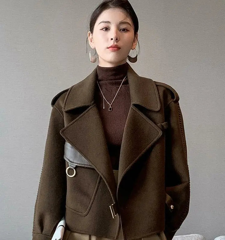 Mimi Avant-Garde Wool Coat