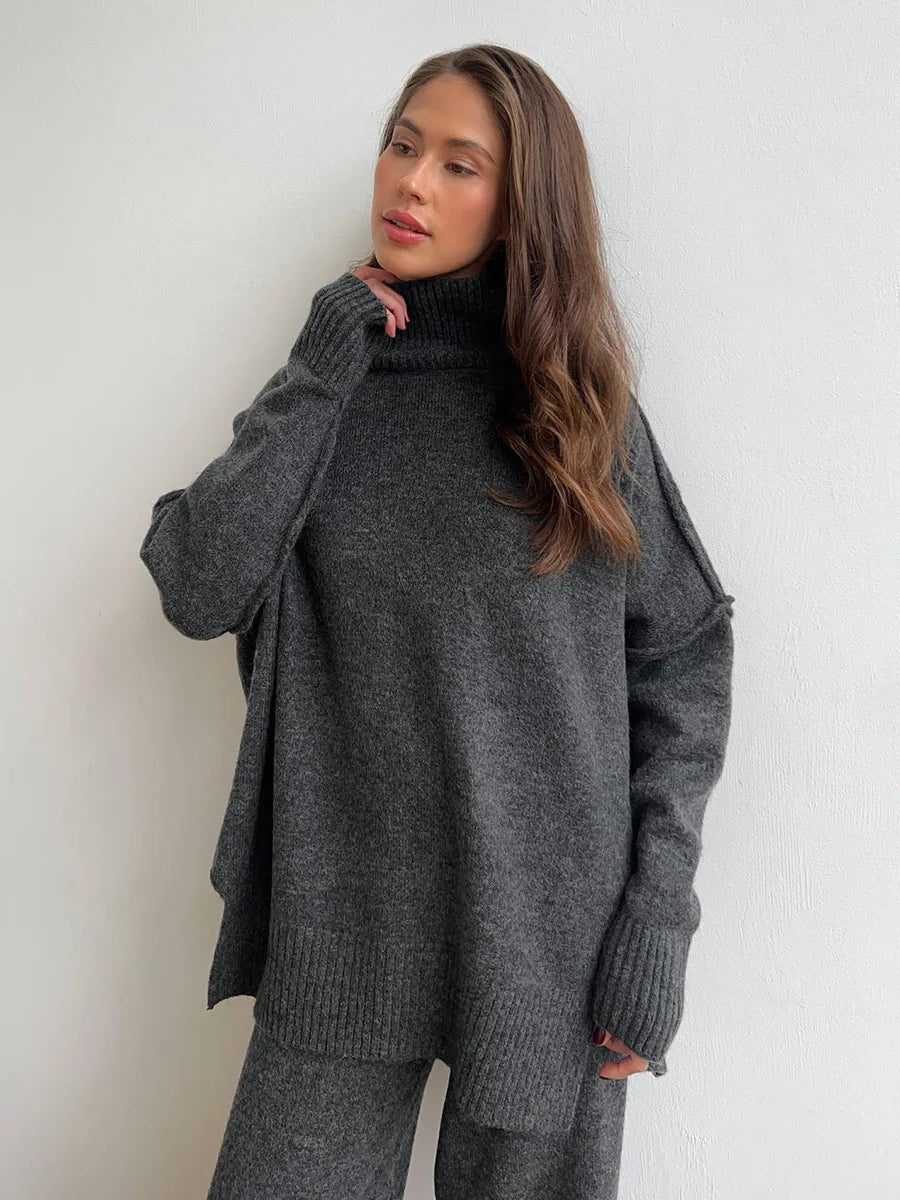 Moira Ultracomfy Turtleneck Loungewear Set