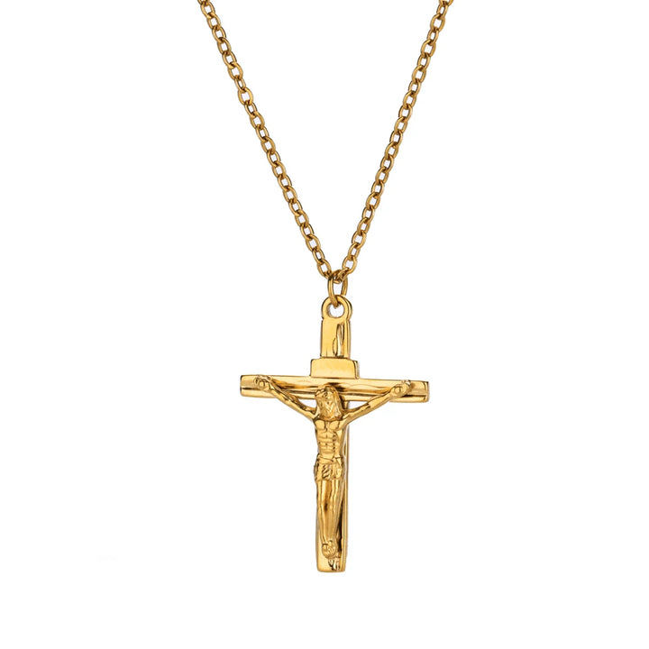 Lucentis Crucifix Necklace