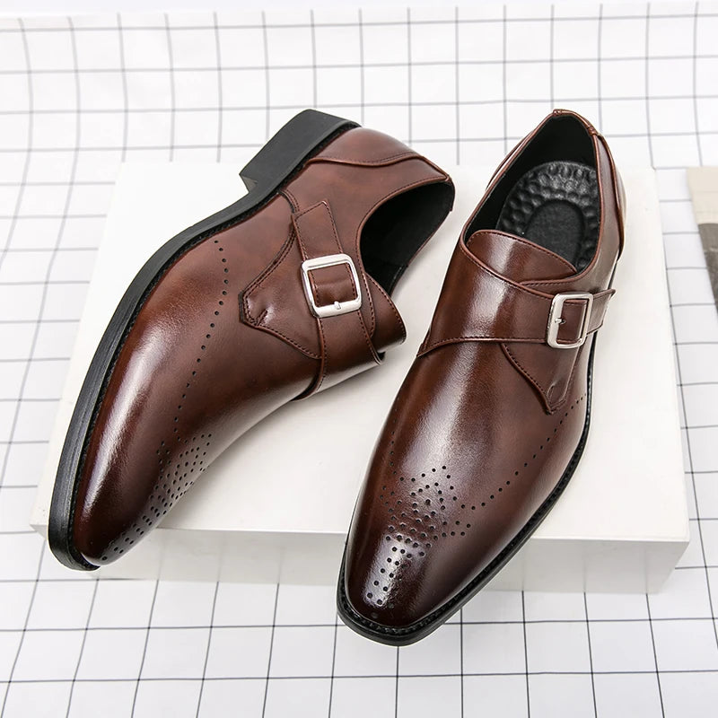 Marcello Polished Leather Loafers