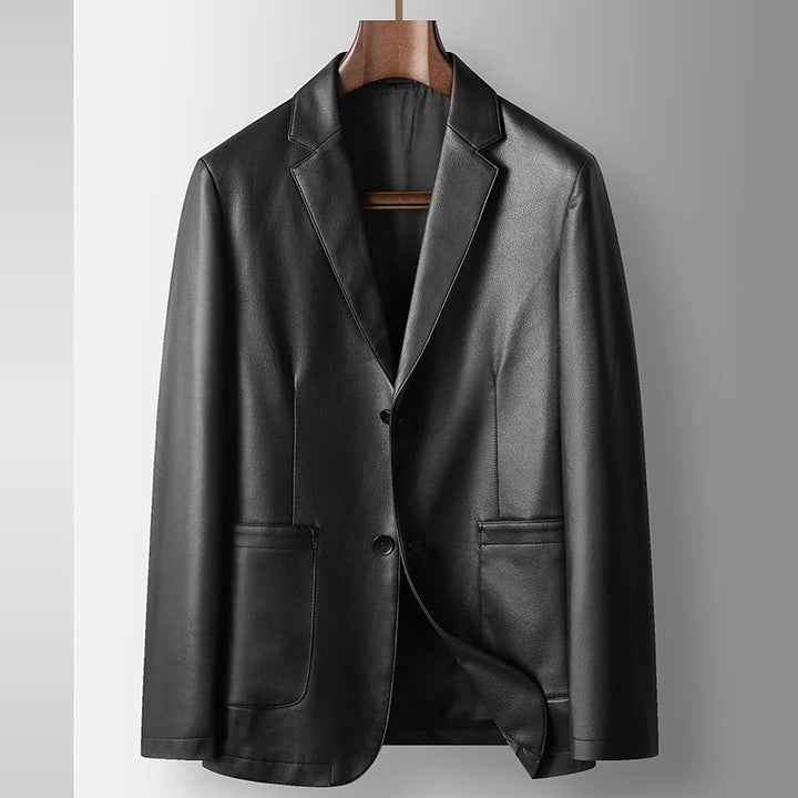Sawyer Lane Leather Blazer