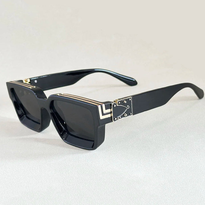Monza Angular Retro Sunglasses