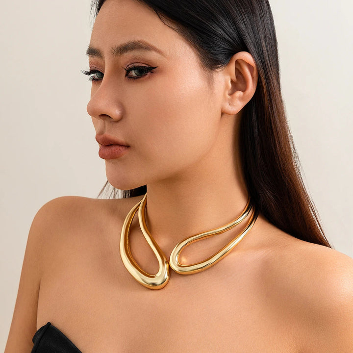 Arvella Minimalist Drop Necklace