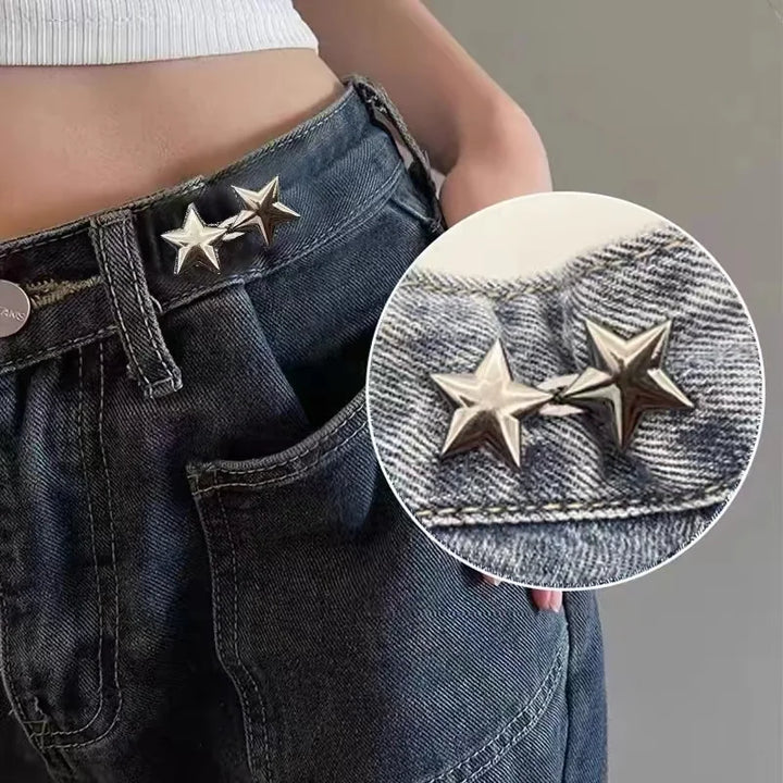 Double Star Waist Pin