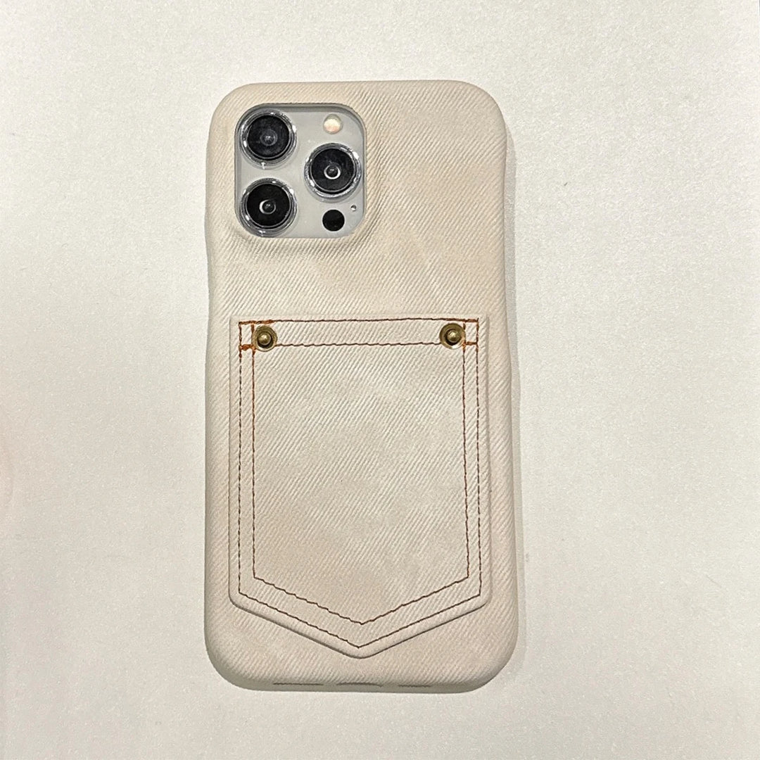 Indigo Denim iPhone Case