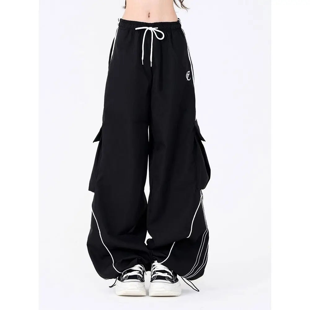 Sylera Wide-Leg Track Pants