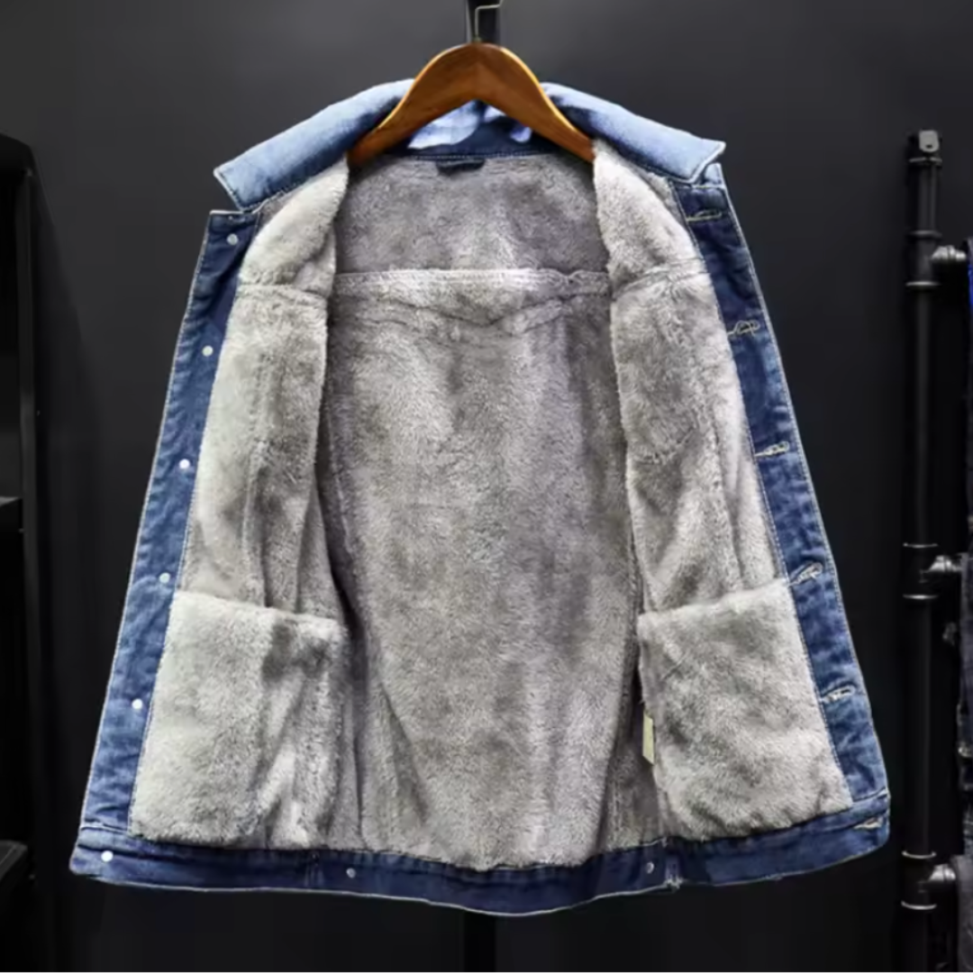 Brenton Fleece-Lined Denim Jacket