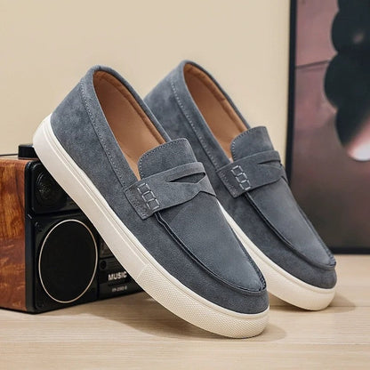Arlino Suede Penny Loafer Sneakers