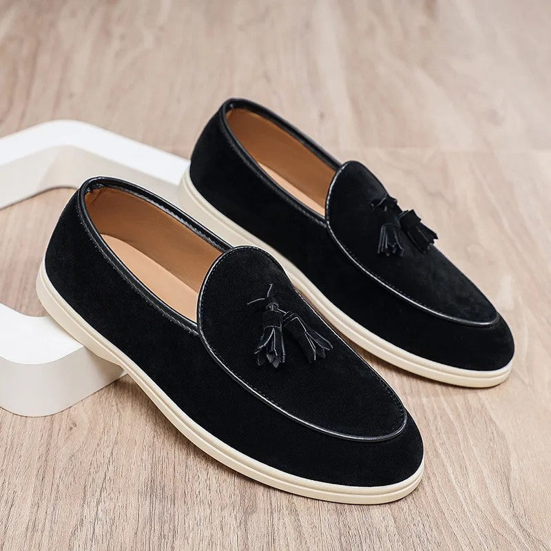 Arlino Suede Penny Loafer Sneakers