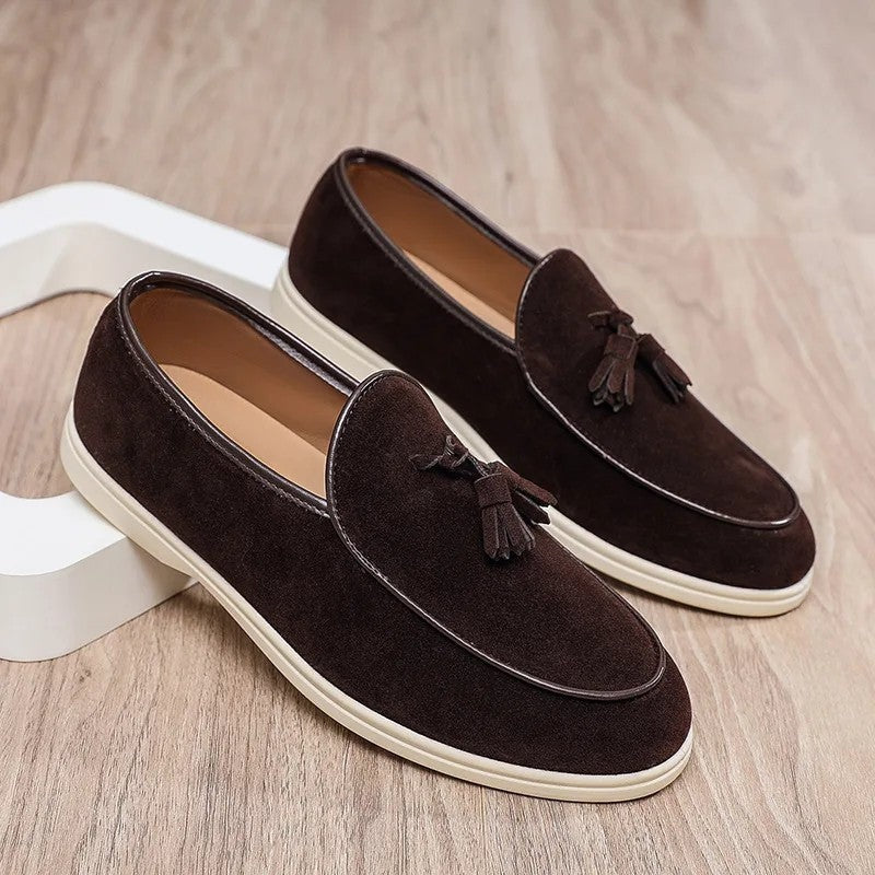 Arlino Suede Penny Loafer Sneakers