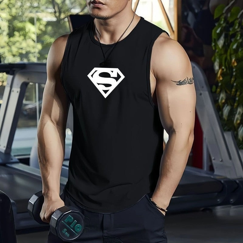 Athletic Muscle Fit Gym Tank