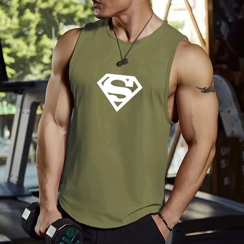 Athletic Muscle Fit Gym Tank