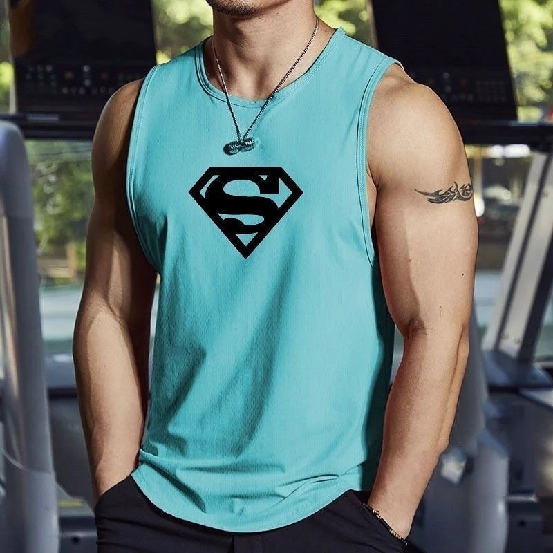 Athletic Muscle Fit Gym Tank