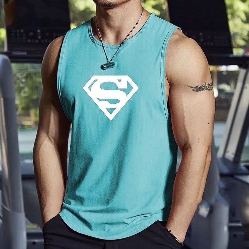 Athletic Muscle Fit Gym Tank