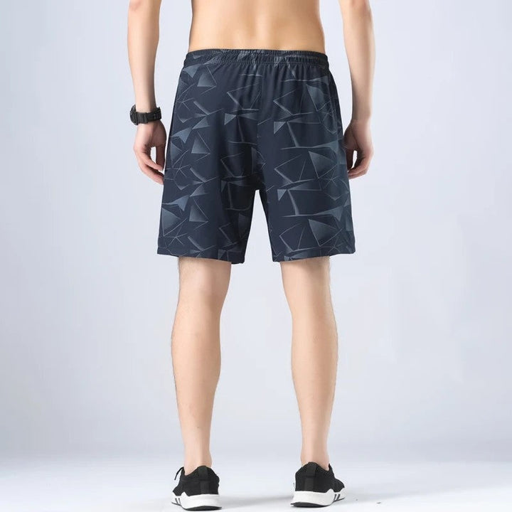 Athletic Quick-Dry Drawstring Swim Trunks