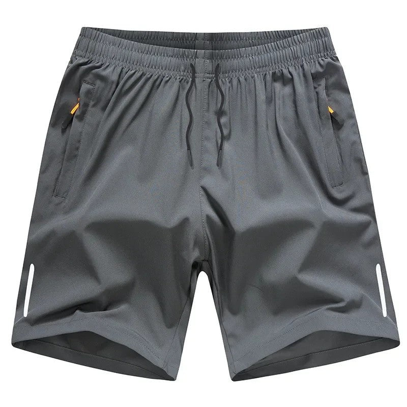 Athletic Stretch Drawstring Running Shorts