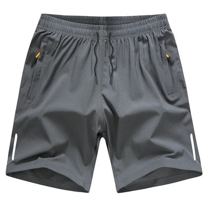 Athletic Stretch Drawstring Running Shorts